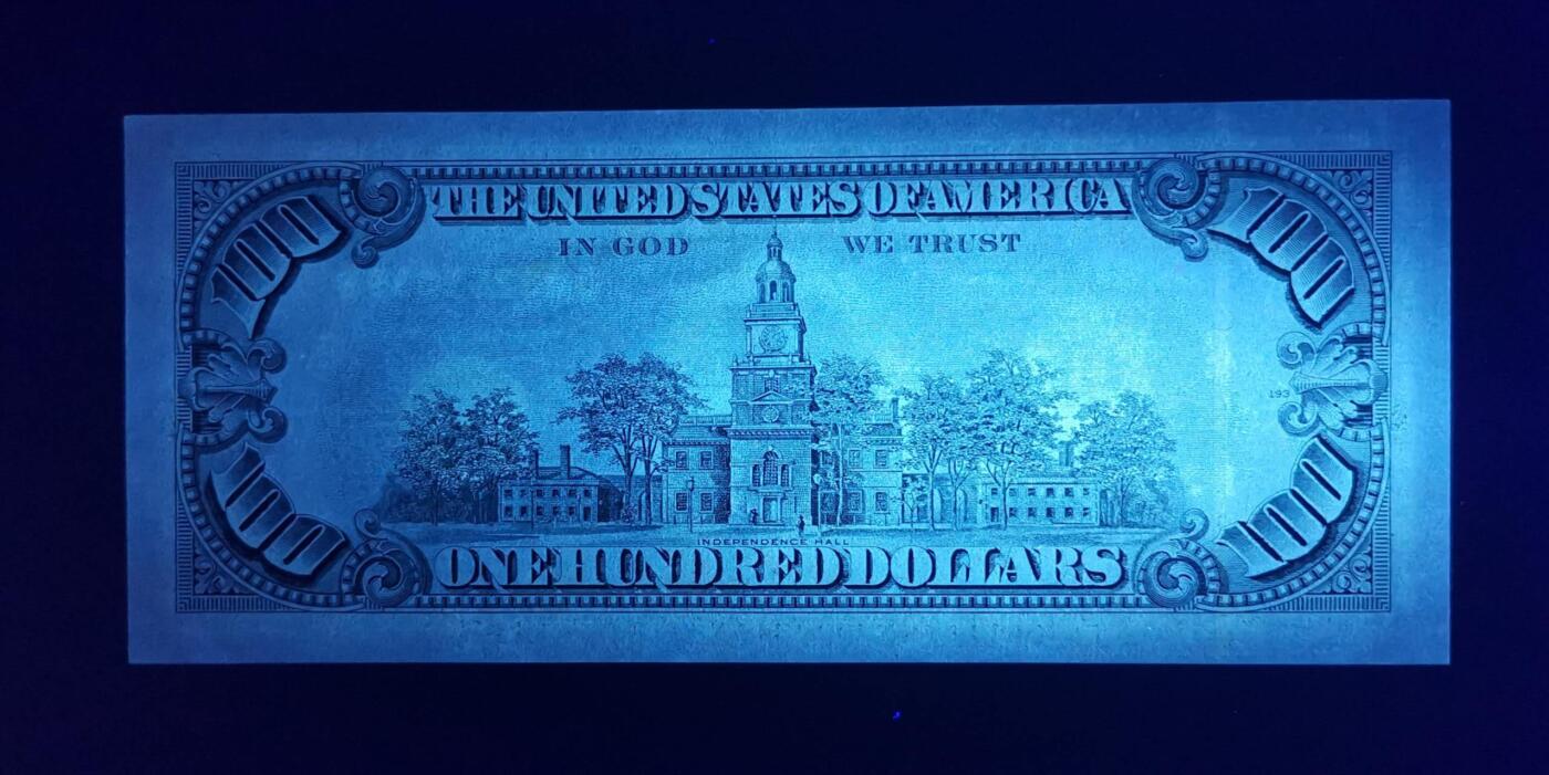 《艾美收藏》第220期-11.16周日外币畅拍场 美国1990版小头100美元UNC无47尾8 角不太绝