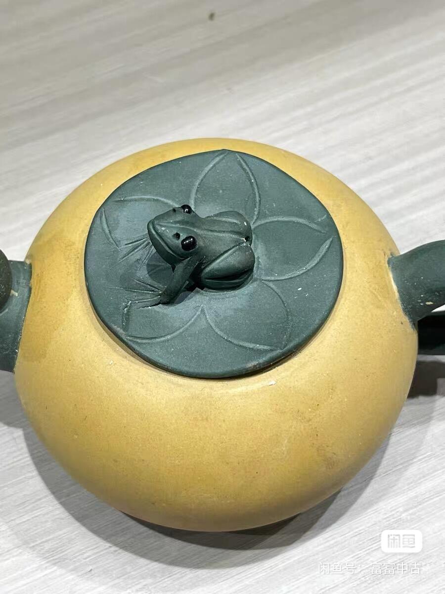 青蛙紫砂壶