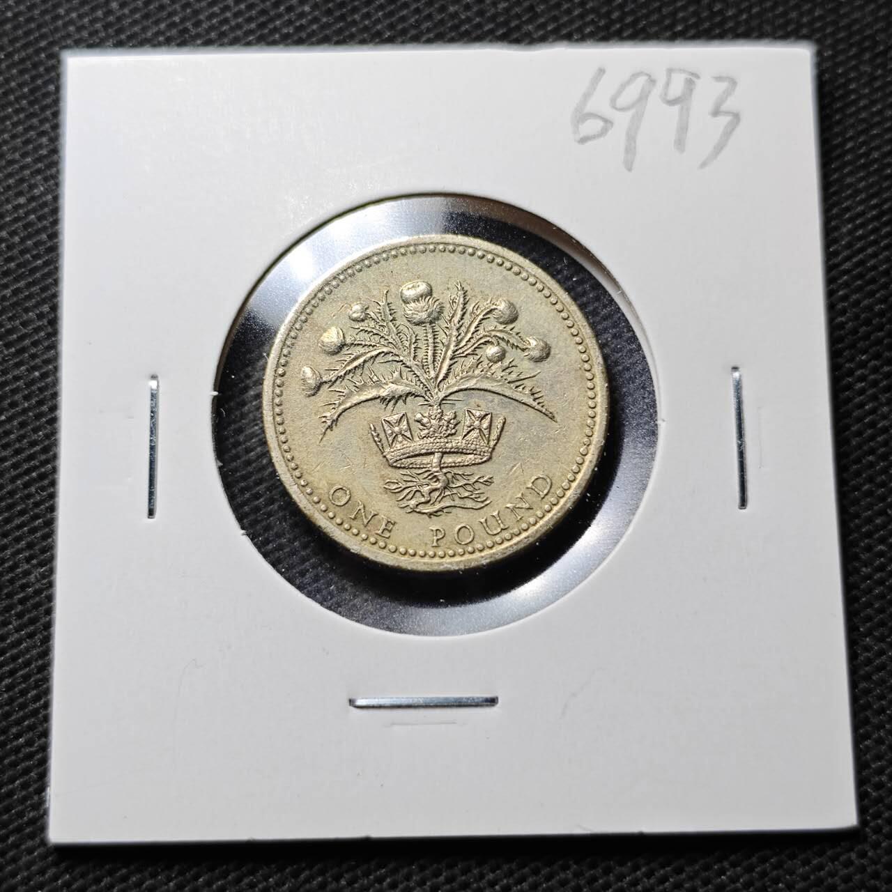 KK钱币收藏小铺  第369场  2月预留时间 周末发货  英国1镑