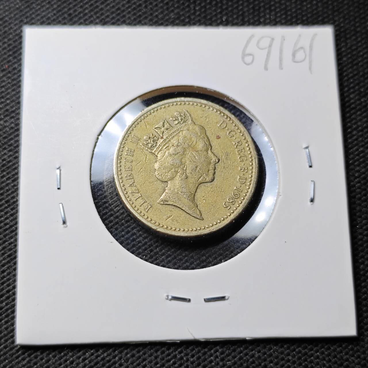 KK钱币收藏小铺  第369场  2月预留时间 周末发货  英国1镑