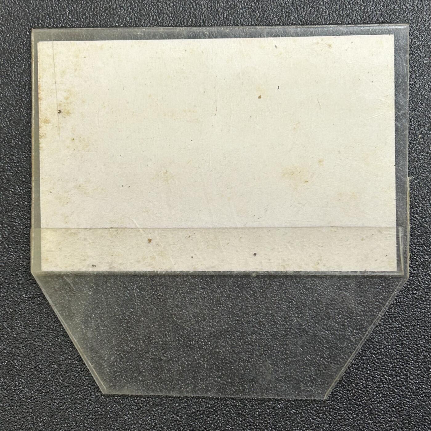 西秦中古拍卖第六十五期 华侨纸品【暹罗五金工会系列】五金工会曾绍准姓名牌