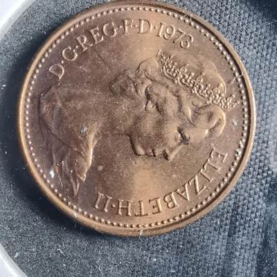 沼泽如烟--第902场 - 英国1973年1便士