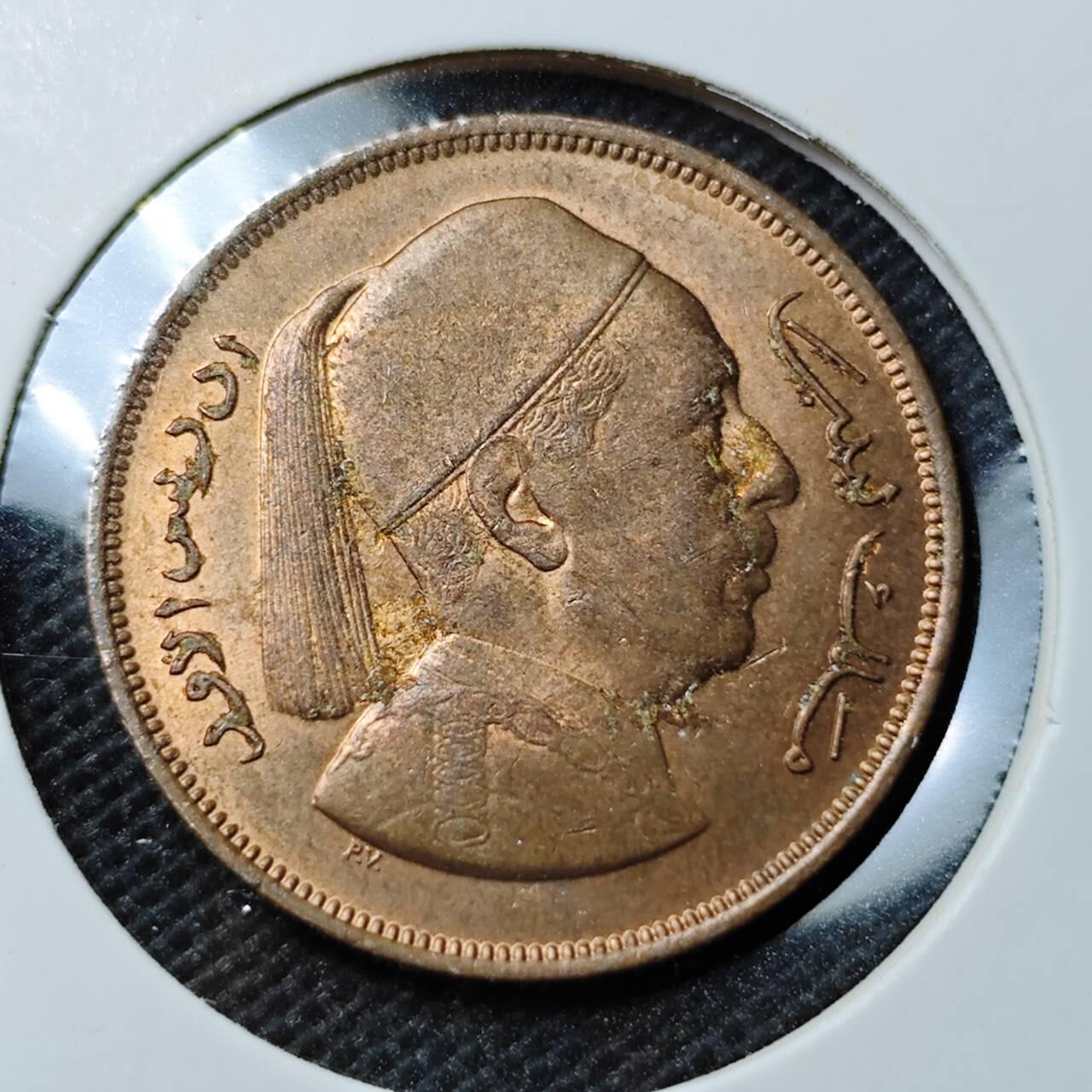 KK钱币收藏小铺  第369场  2月预留时间 周末发货  利比亚2米利姆铜币