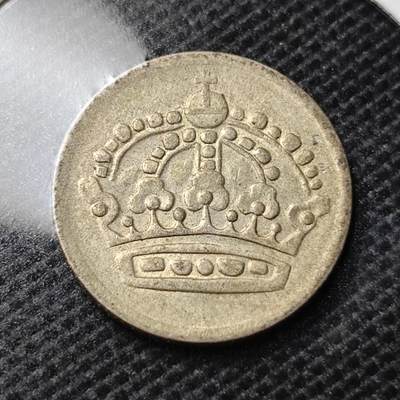 KK钱币收藏小铺  第369场  2月预留时间 周末发货 -  1961瑞典10欧尔银币