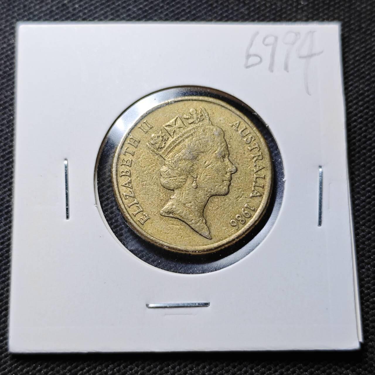 KK钱币收藏小铺  第369场  2月预留时间 周末发货  澳大利亚1元纪念币