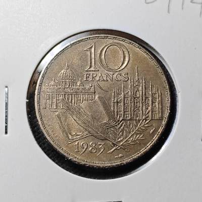 KK钱币收藏小铺  第369场  2月预留时间 周末发货 -  法国10法郎纪念币