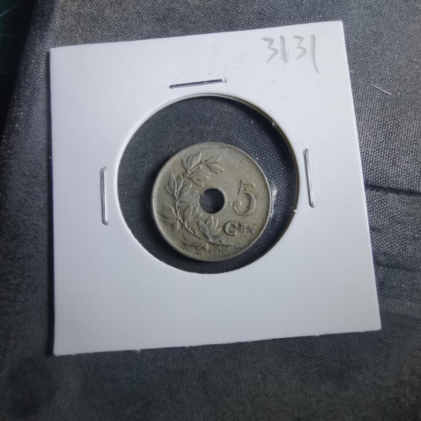 沼泽如烟--第902场 比利时1922年五分