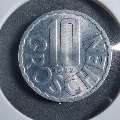 沼泽如烟--第902场 - 奥地利1972年10格罗申