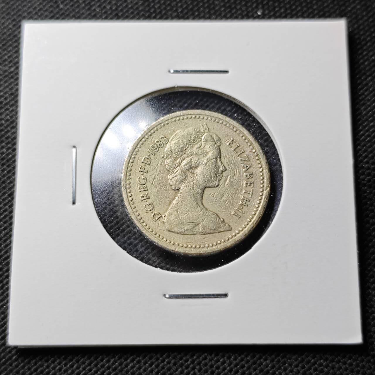 KK钱币收藏小铺  第369场  2月预留时间 周末发货  英国1镑