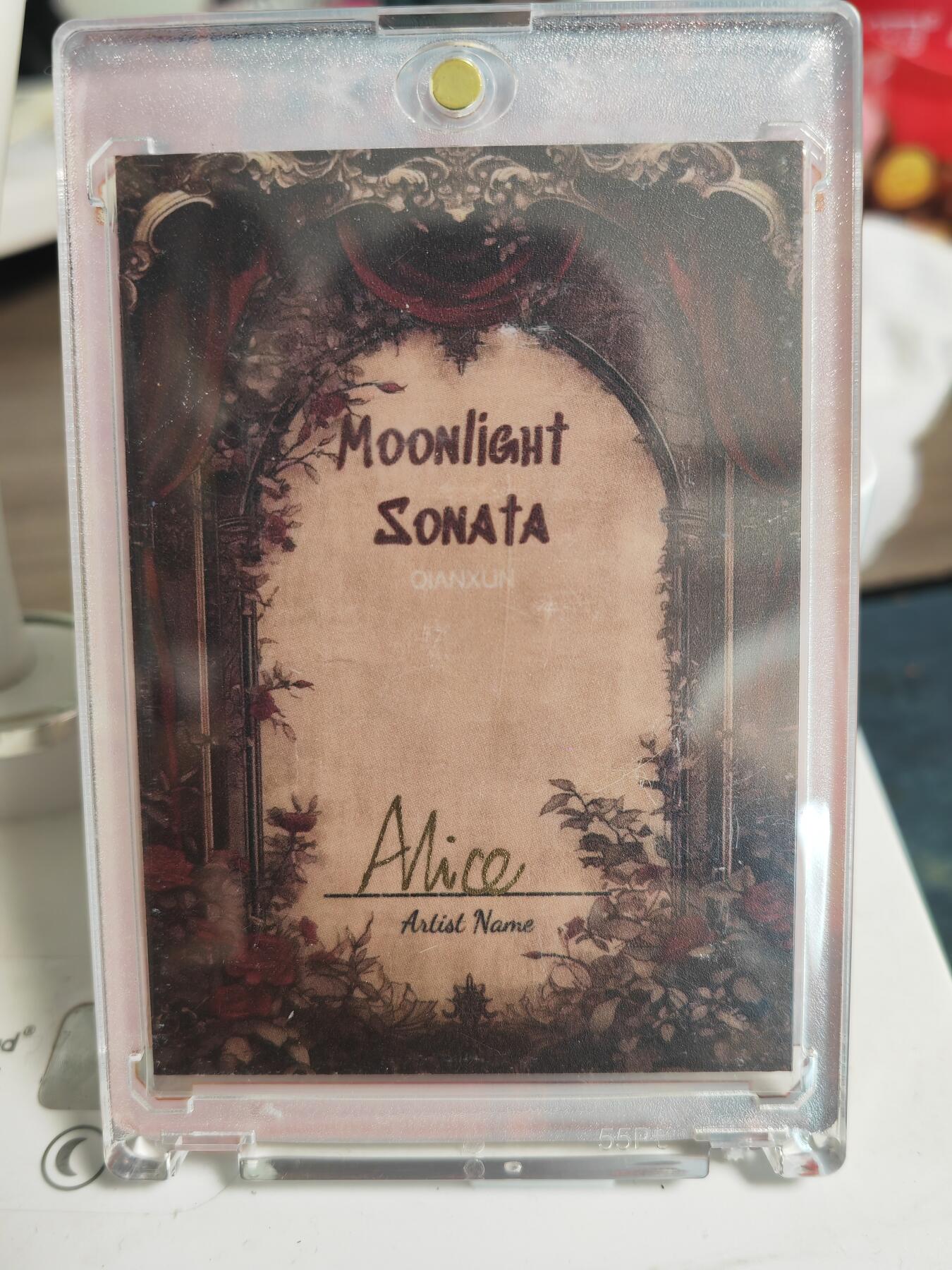 阳大大卡牌拍卖第82期（持续收拍品，周五晚上九点截拍，进群福利早知道） 【手绘卡】知名画师 Alice 堕落天使