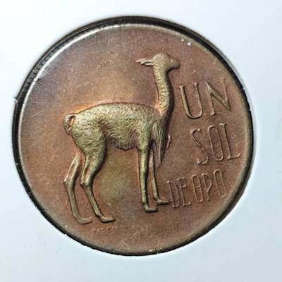 KK钱币收藏小铺  第369场  2月预留时间 周末发货 -  秘鲁1索尔铜币