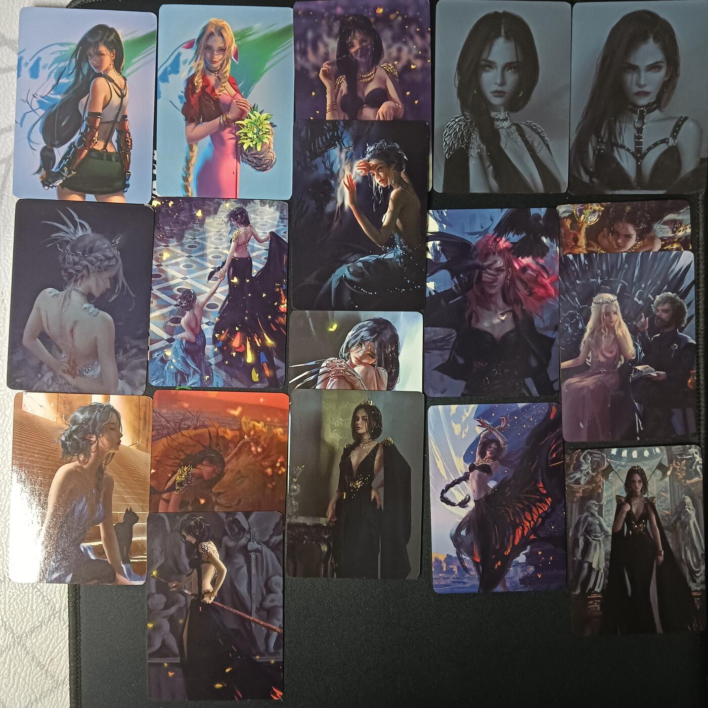 花开卡拍第47期（11月16号周日截拍，品控勿拍!!!拍品不寄存，运费5元，自制卡难免瑕疵，可能存在轻微撞角爆边等出厂瑕疵，品控介意勿拍！）