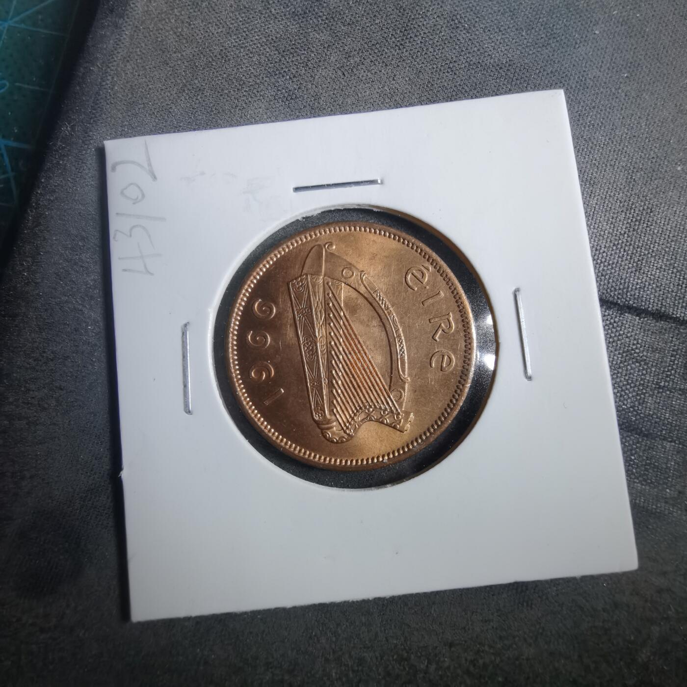 沼泽如烟--第902场 爱尔兰1966年半便士