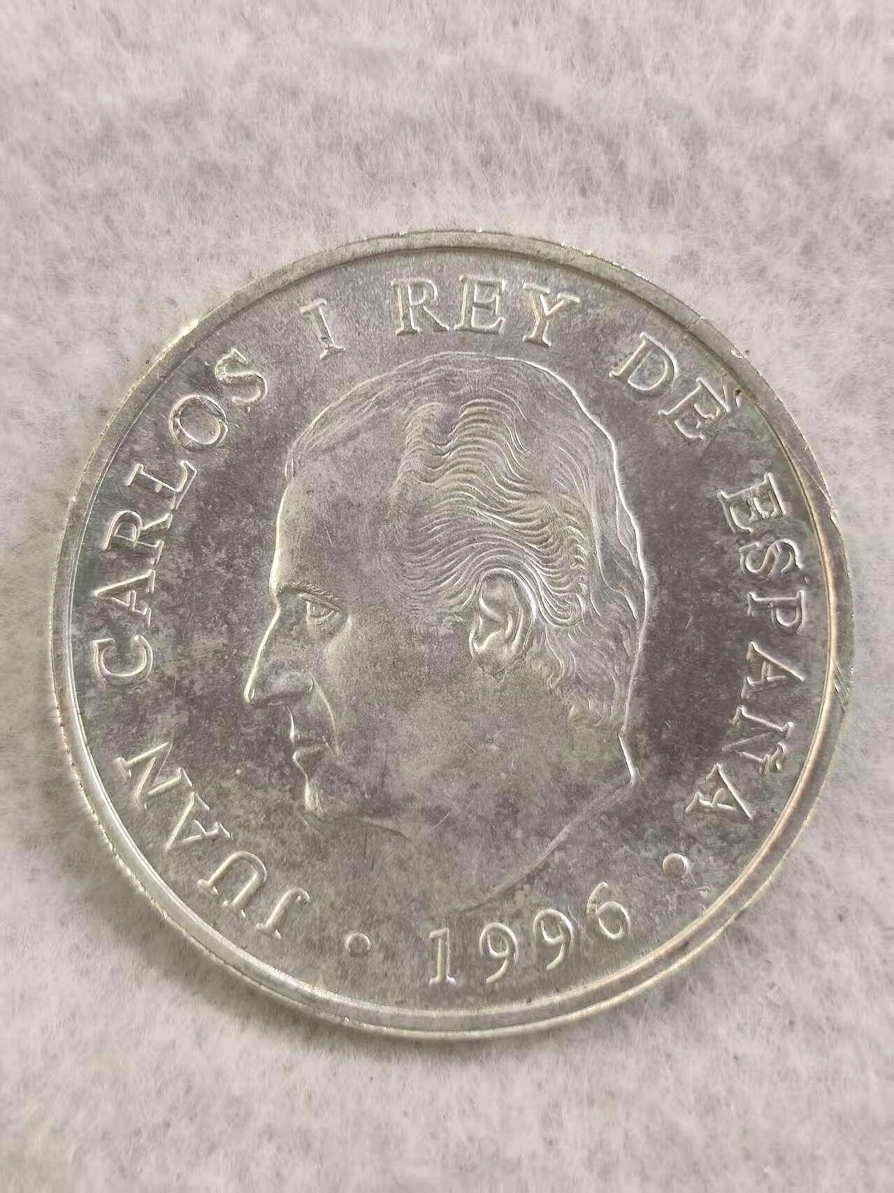 G&W世界散币，银币处理专场（第36场） 西班牙1996年2000比塞塔  银币