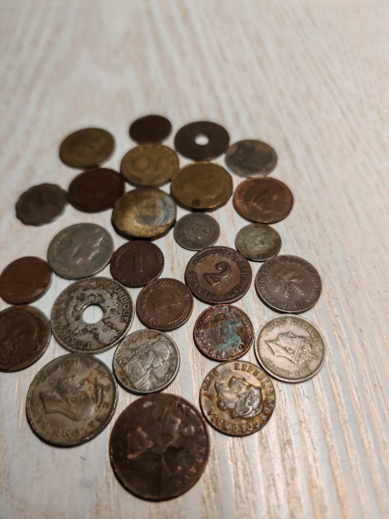 民国时期英国 德国 法国 菲律宾 土耳其等国硬币26枚