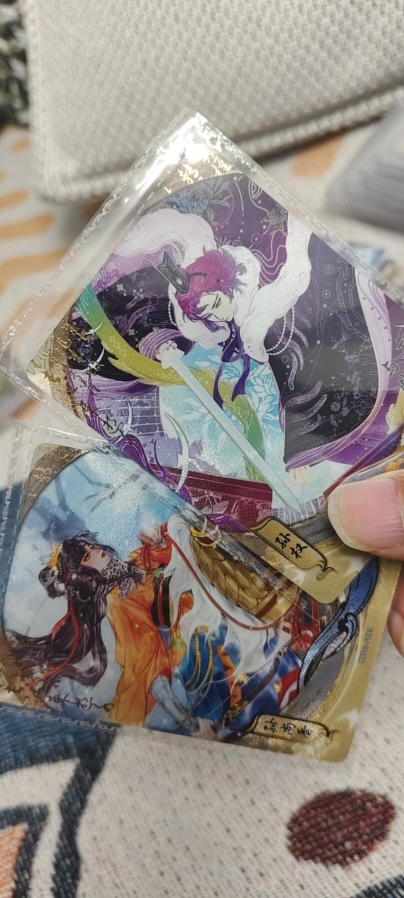 秋原瞳的小店第二十八期（持续收拍，月中，适合出去旅游的季节） 卡游流芳传韵原膜一对