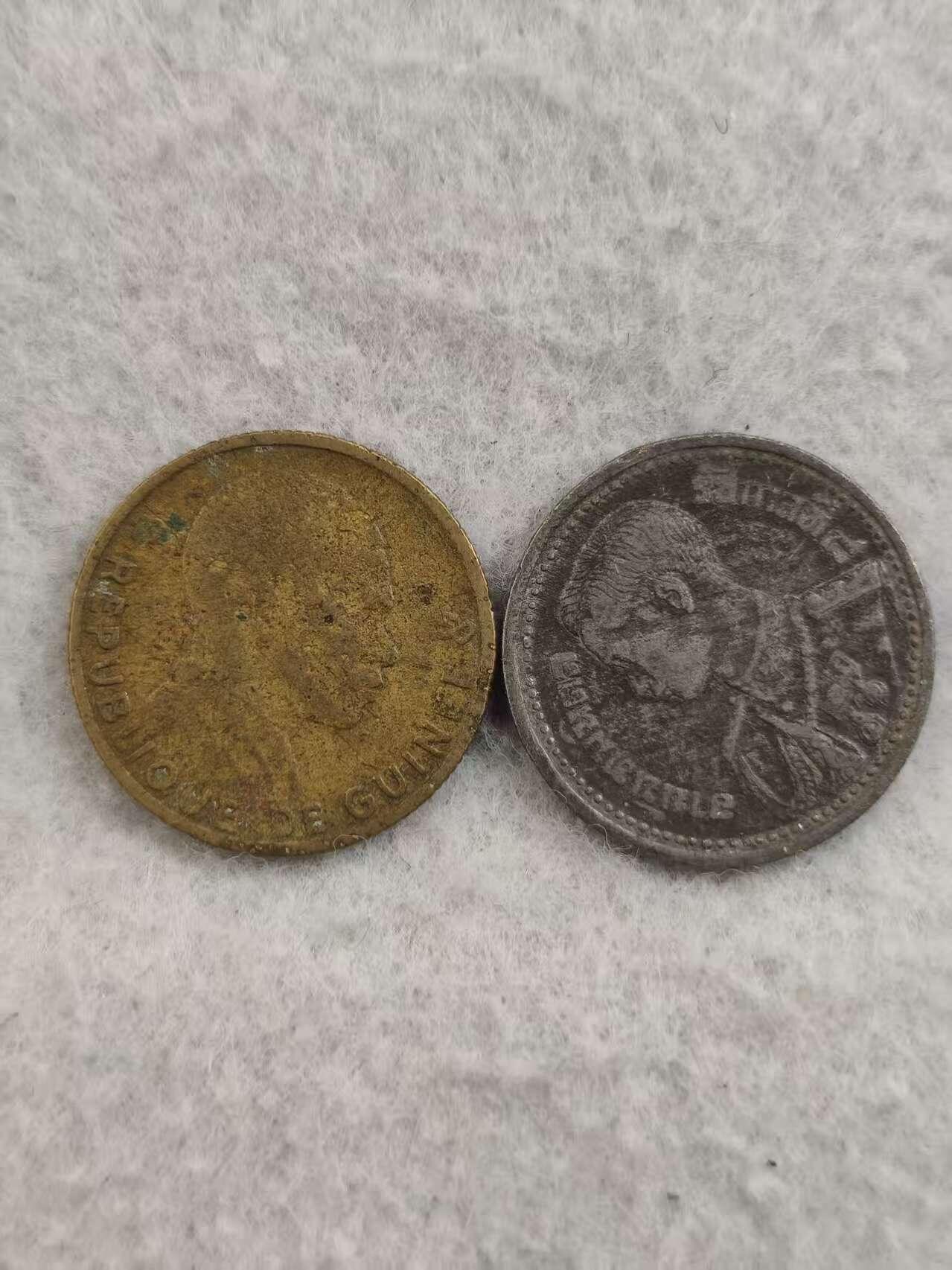 G&W世界散币，银币处理专场（第36场） 散币2枚