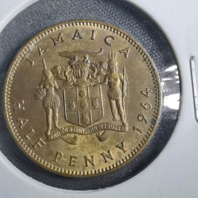 沼泽如烟--第902场 - 牙买加1964年半便士