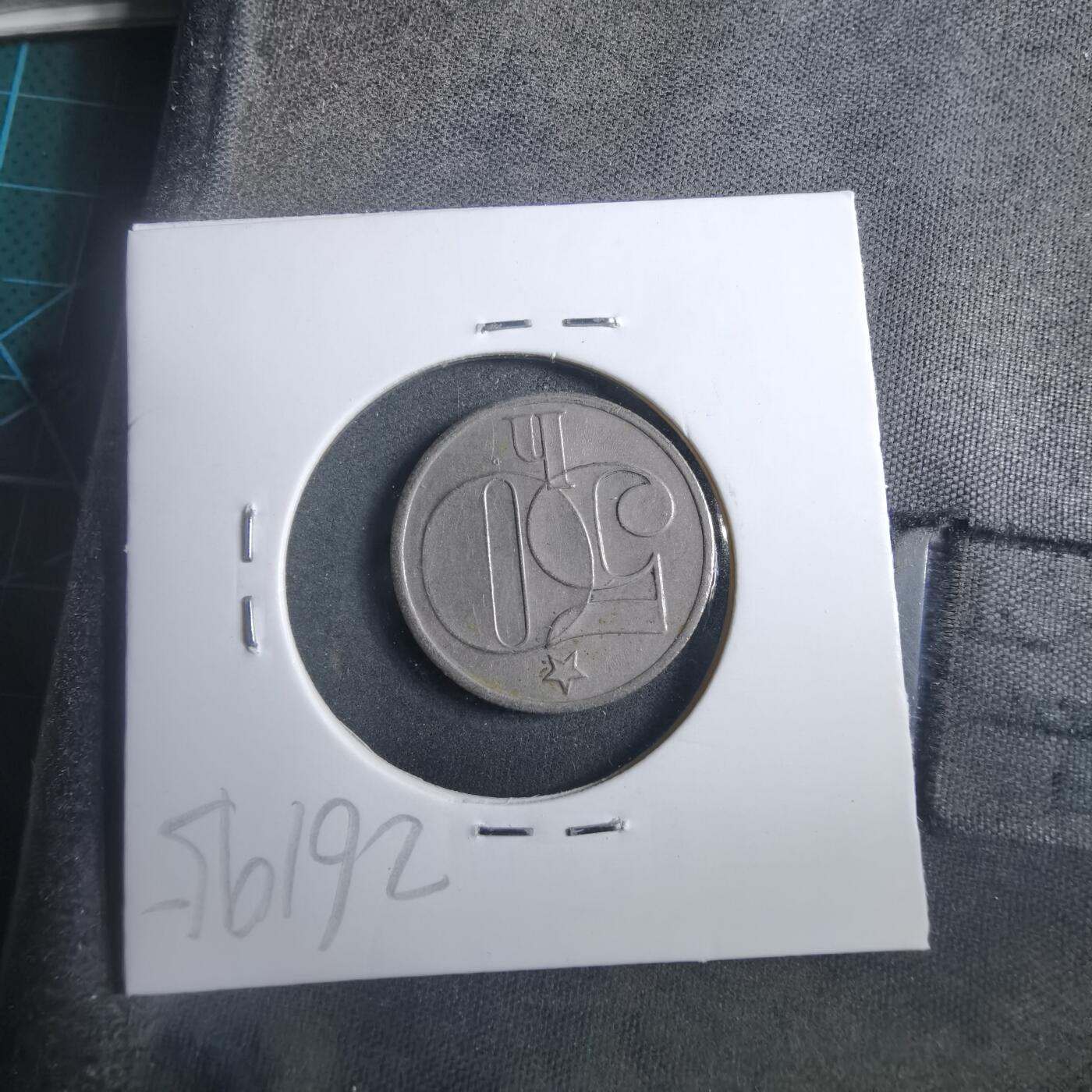 沼泽如烟--第902场 捷克斯洛伐克1979年50赫勒