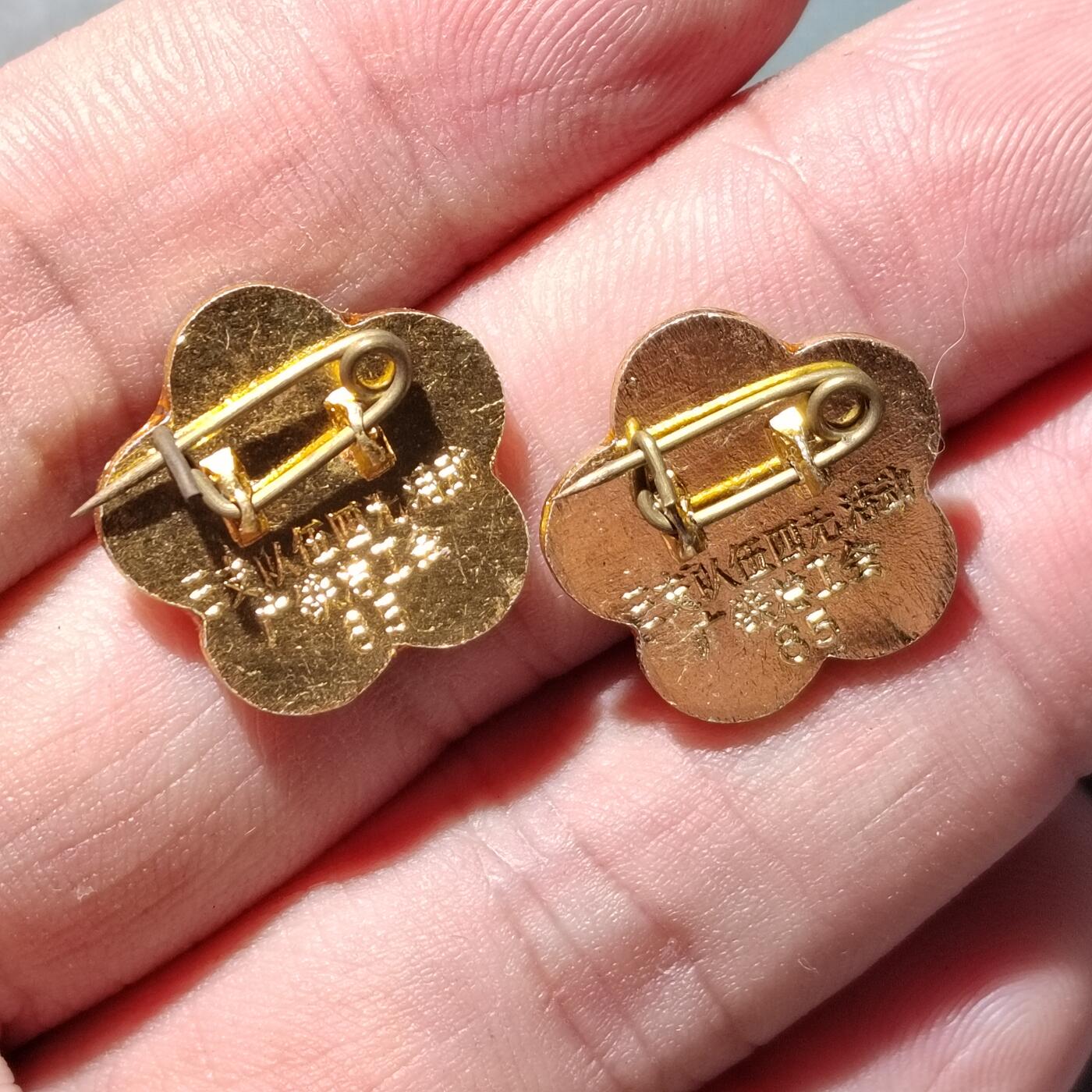 PCAI钱币16-603  民国纸币证章小专场 二枚章