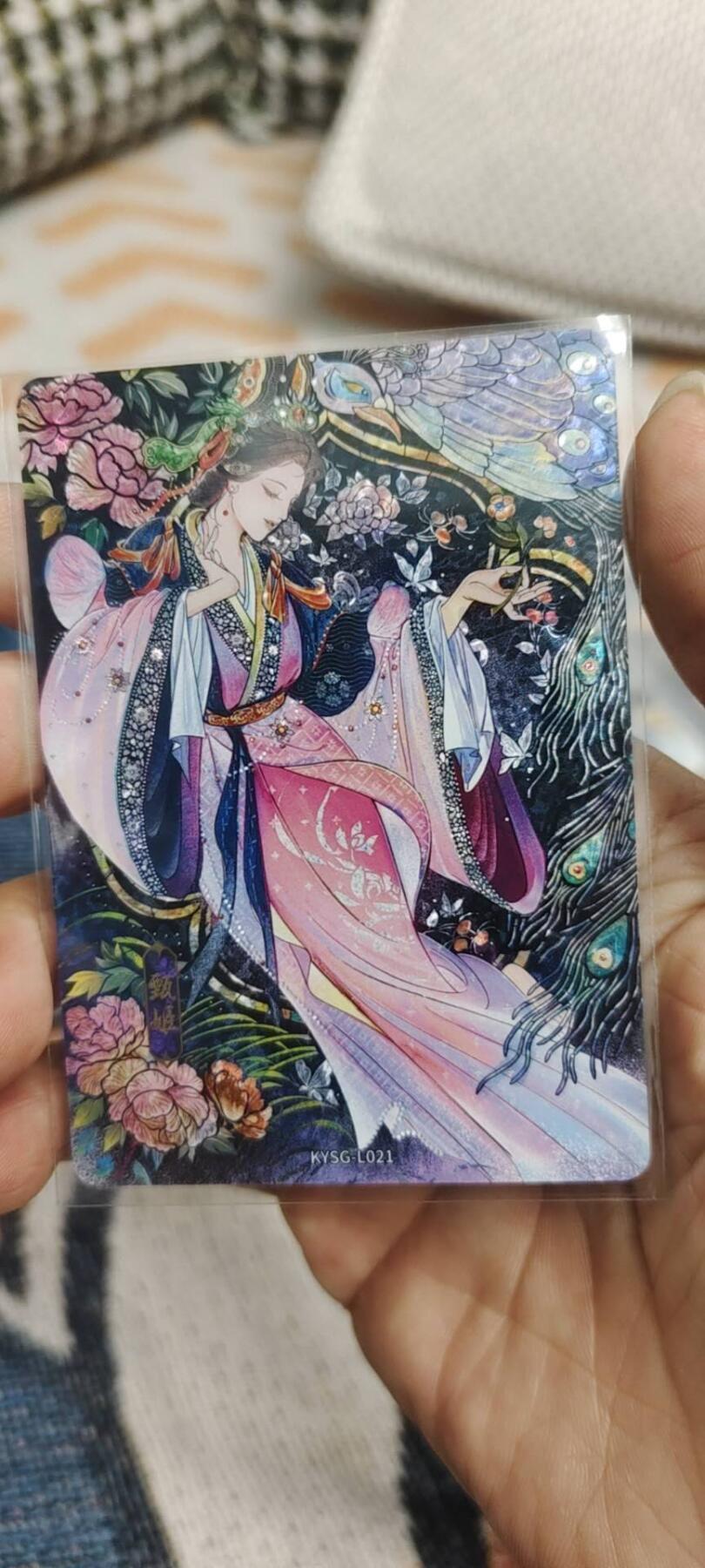 秋原瞳的小店第二十八期（持续收拍，月中，适合出去旅游的季节） 卡游三国漆彩甄姬