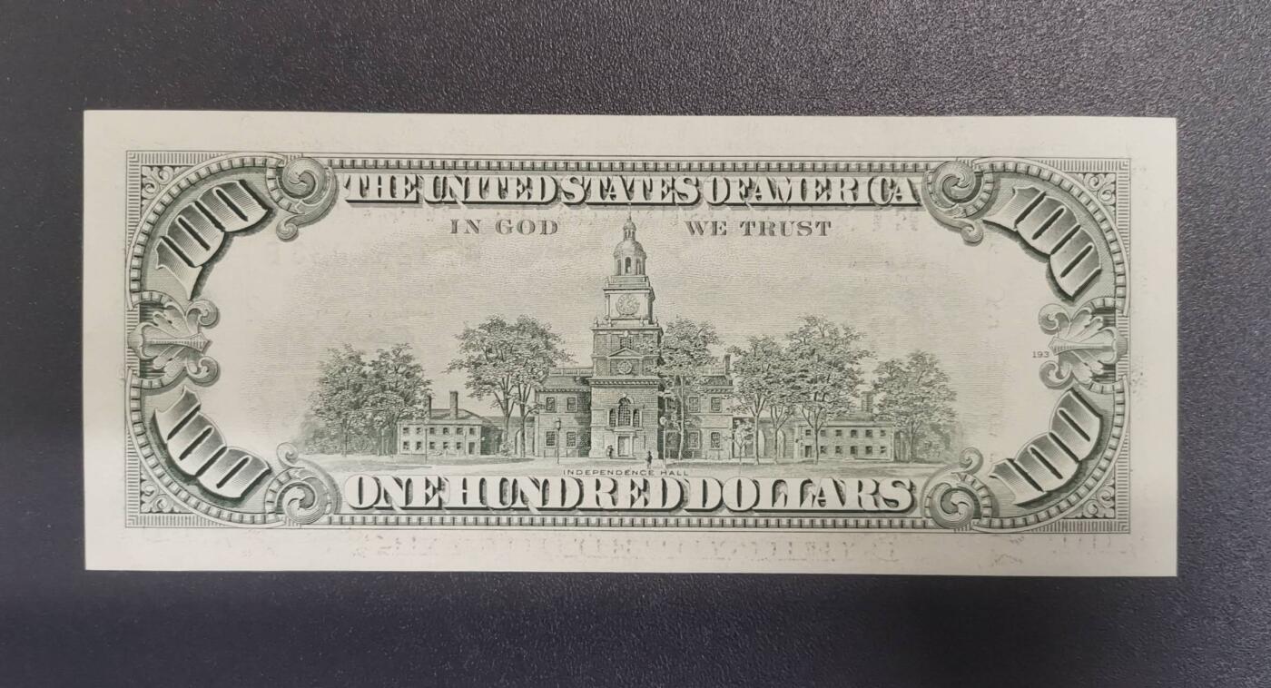 《艾美收藏》第220期-11.16周日外币畅拍场 美国1990版小头100美元UNC无47尾8 角不太绝
