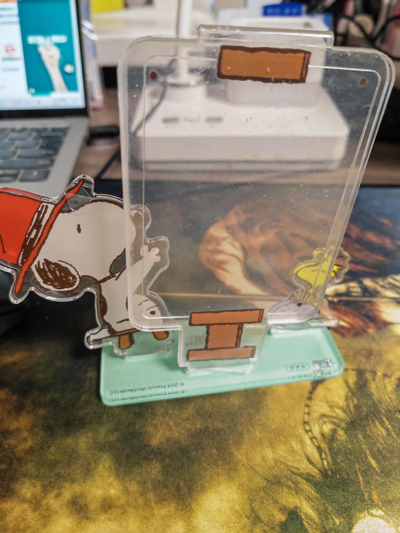 阳大大卡牌拍卖第82期（持续收拍品，周五晚上九点截拍，进群福利早知道） 史努比立牌一个，可以夹万物