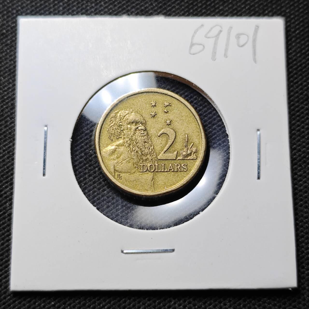 KK钱币收藏小铺  第369场  2月预留时间 周末发货  澳大利亚2元