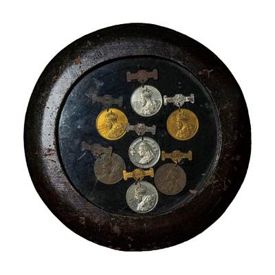 中新泰星2025年秋拍 钱币纪念章专场 - 19世纪英国学院纪念章七枚一组