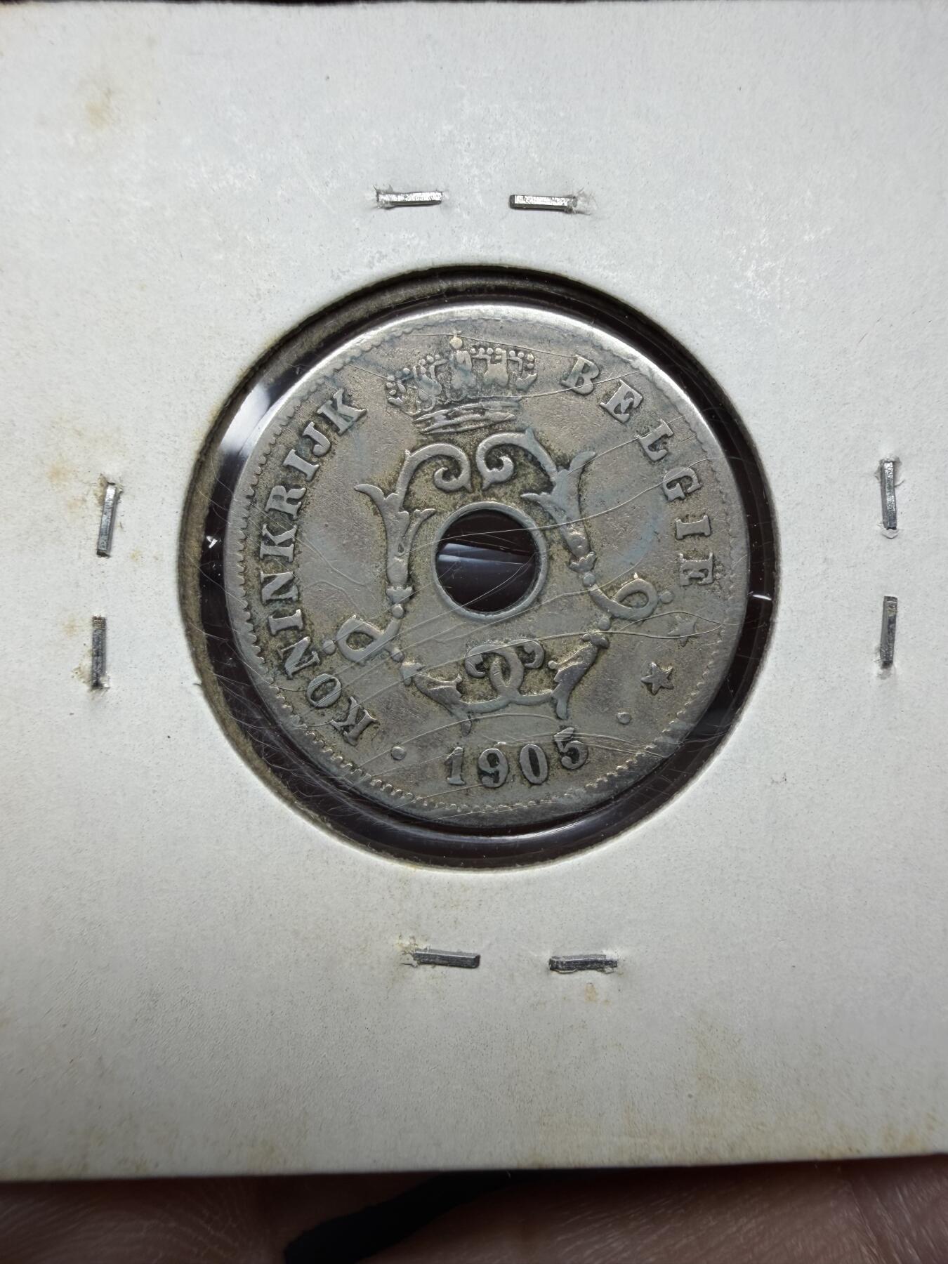 2025年集古藏今外币拍卖第十期-第6场—（总第286拍），可以寄存60天，满160元包邮。 1905年比利时10分