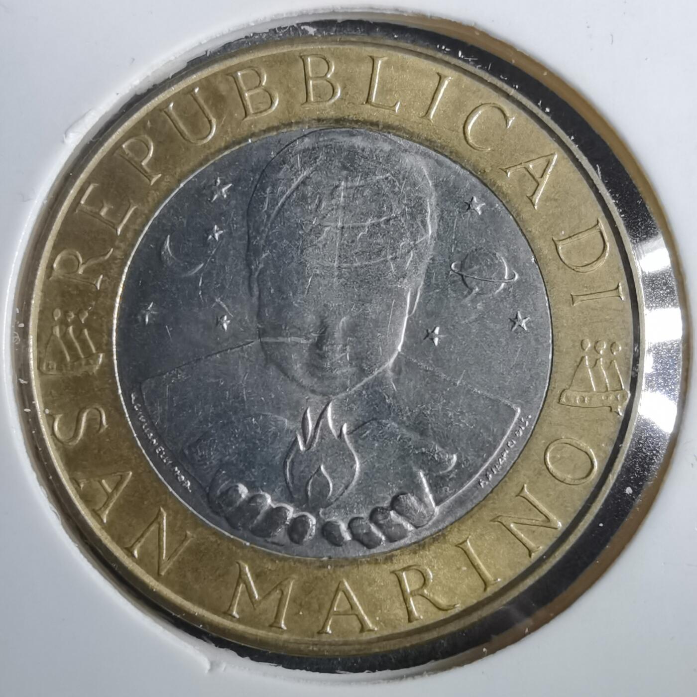 沼泽如烟--第902场 圣马力诺1998年1000里拉