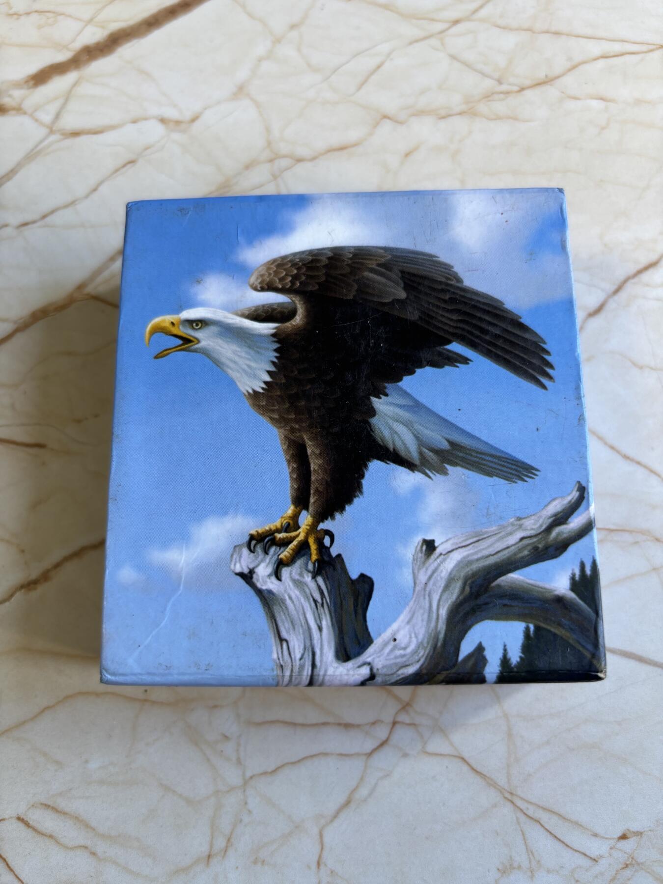 第181期拍卖 加拿大2014年100换100加元系列白头鹰1盎司银币，9999银，发行50000枚