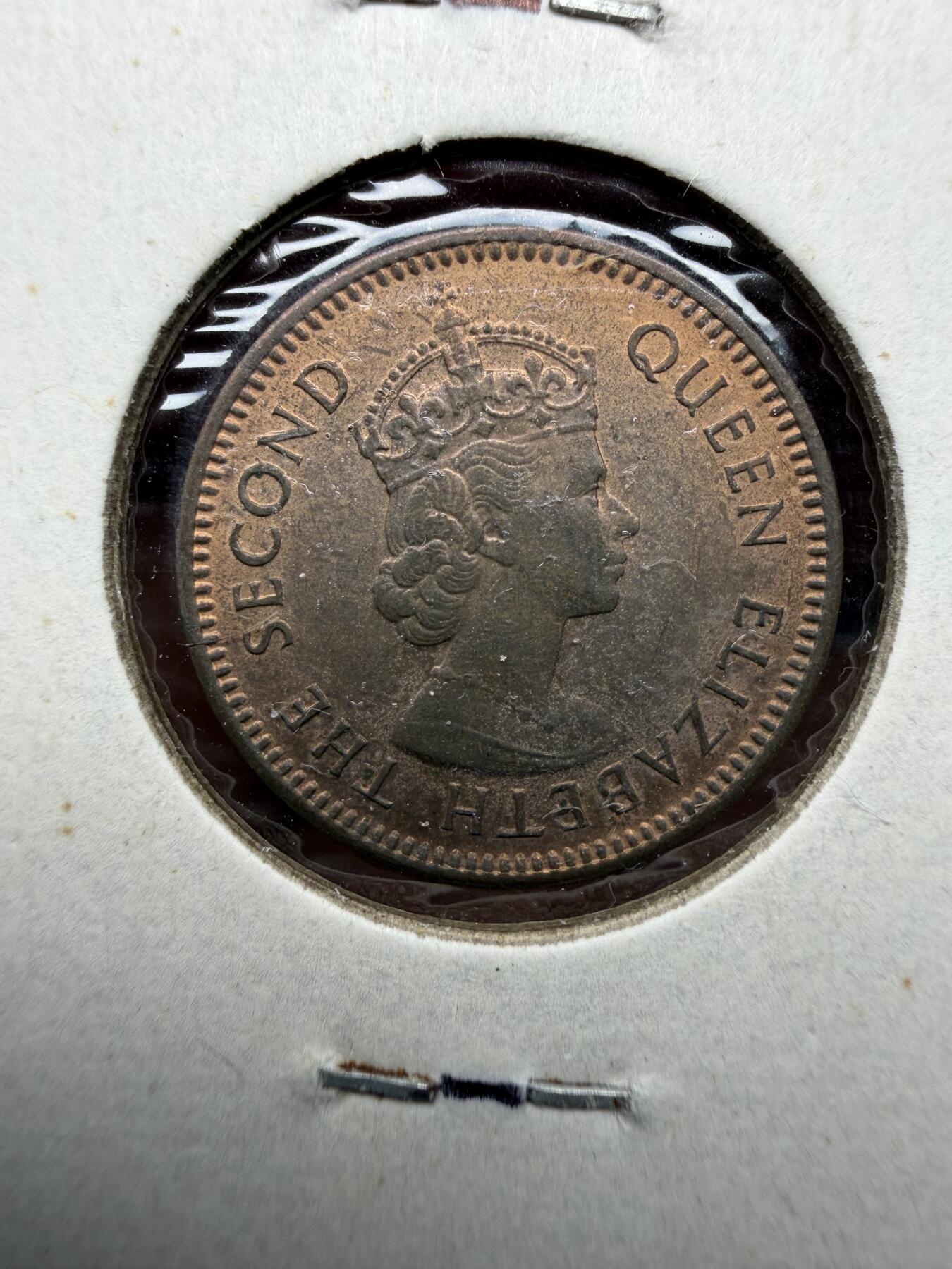 2025年集古藏今外币拍卖第十期-第6场—（总第286拍），可以寄存60天，满160元包邮。 1970年毛里求斯1分