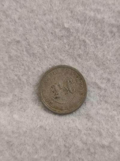 G&W世界散币，银币处理专场（第36场） - 哥伦比亚1881年2-1/2分