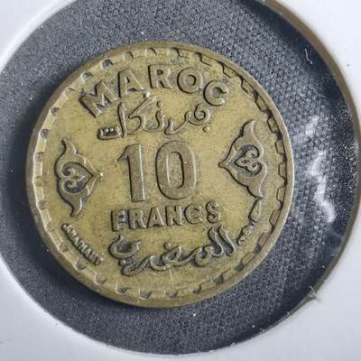 沼泽如烟--第902场 - 摩洛哥1371年10法郎非公历