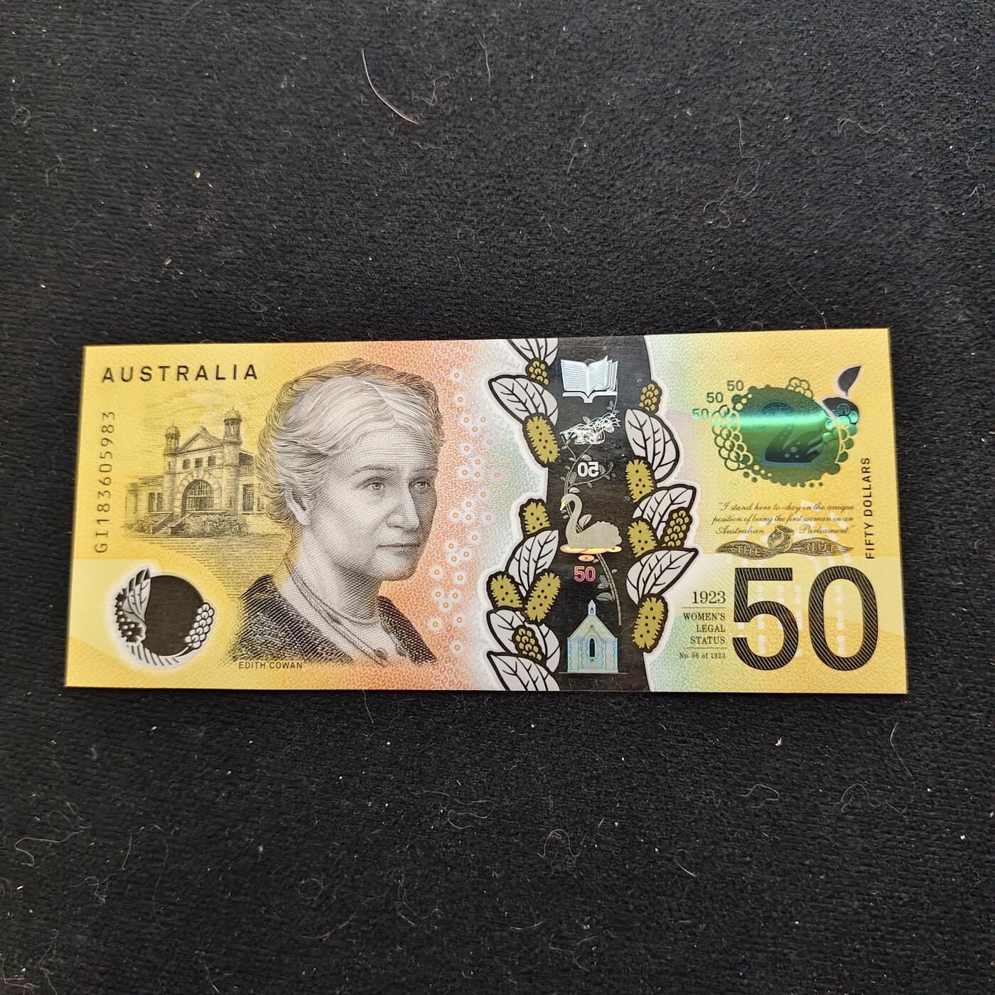 【全场包邮】纯粹捡漏拍477场（免费代拍第14场）调整中 【塑料钞】澳大利亚50元塑料钞