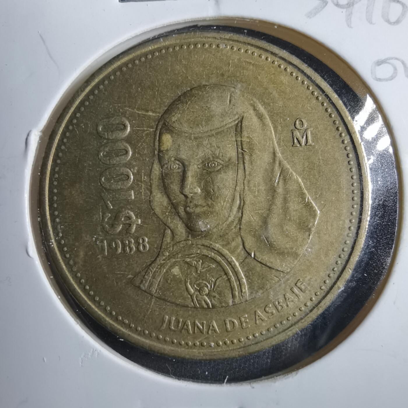 沼泽如烟--第902场 墨西哥1988年1000比索