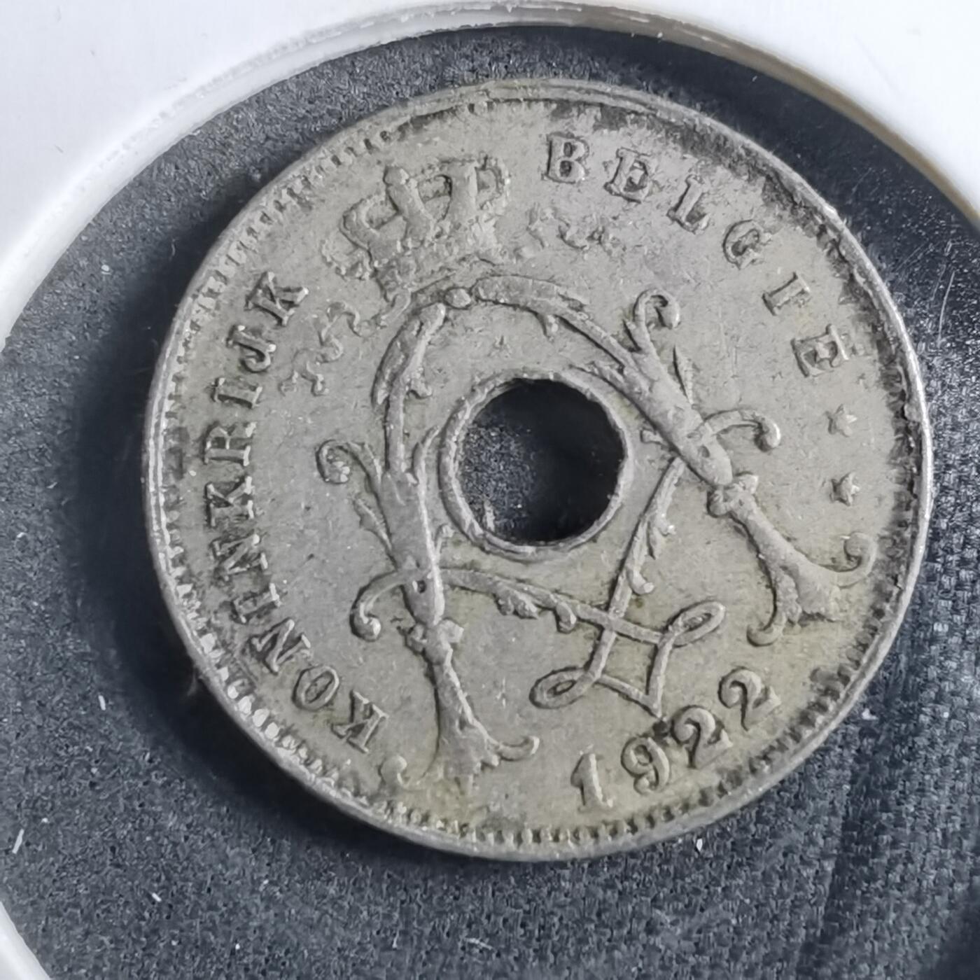 沼泽如烟--第902场 比利时1922年五分