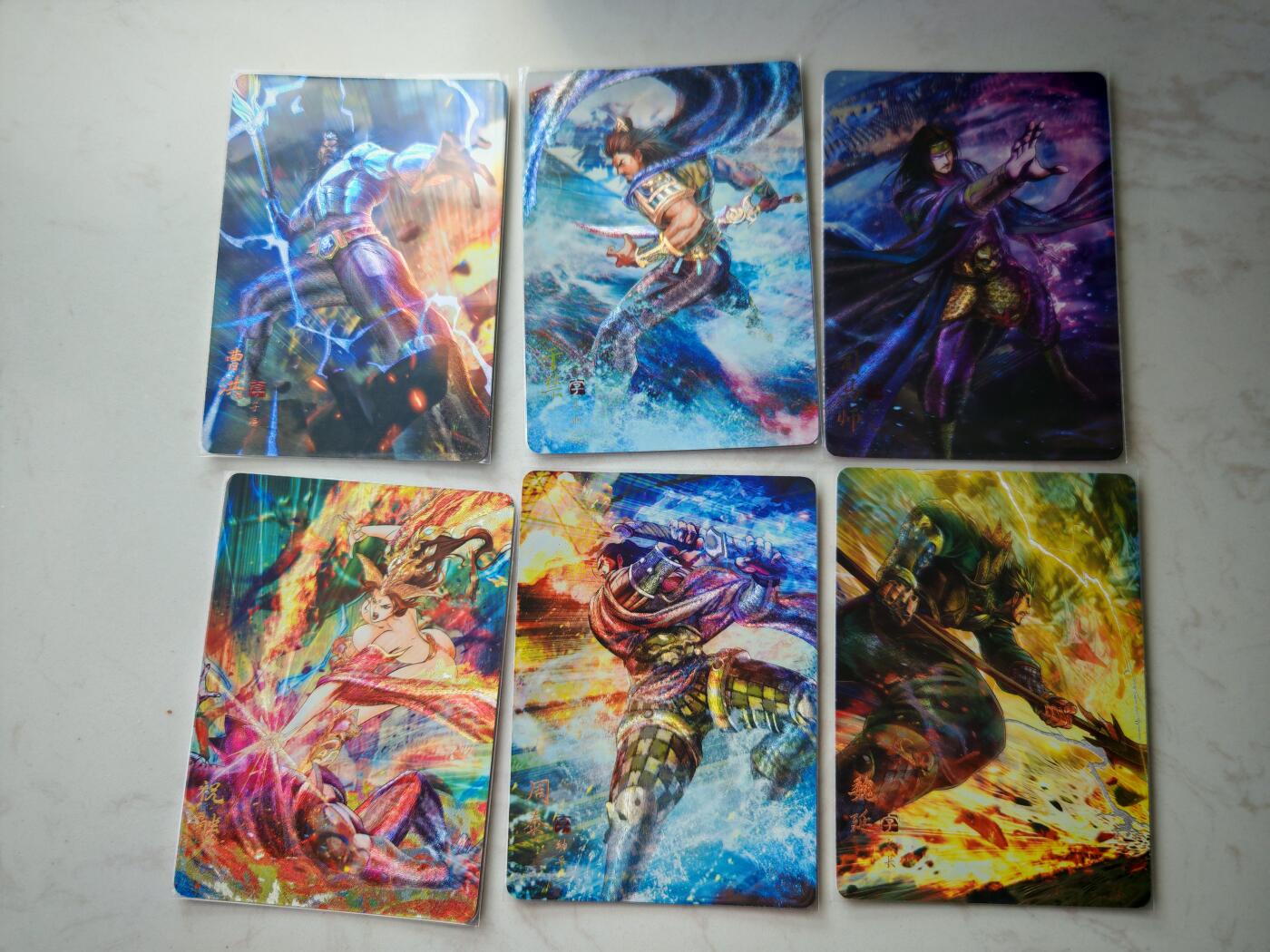 小怪兽卡牌第四十八期 （收拍品  不寄存 消费就送随机裸卡） 豪杰传半粗六张