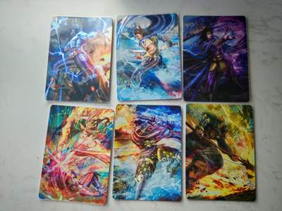 小怪兽卡牌第四十八期 （收拍品  不寄存 消费就送随机裸卡） - 豪杰传半粗六张