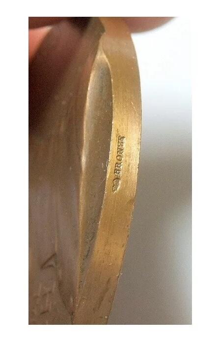 法国1900年前后 名将福煦元帅高浮雕精制大铜章 50MM