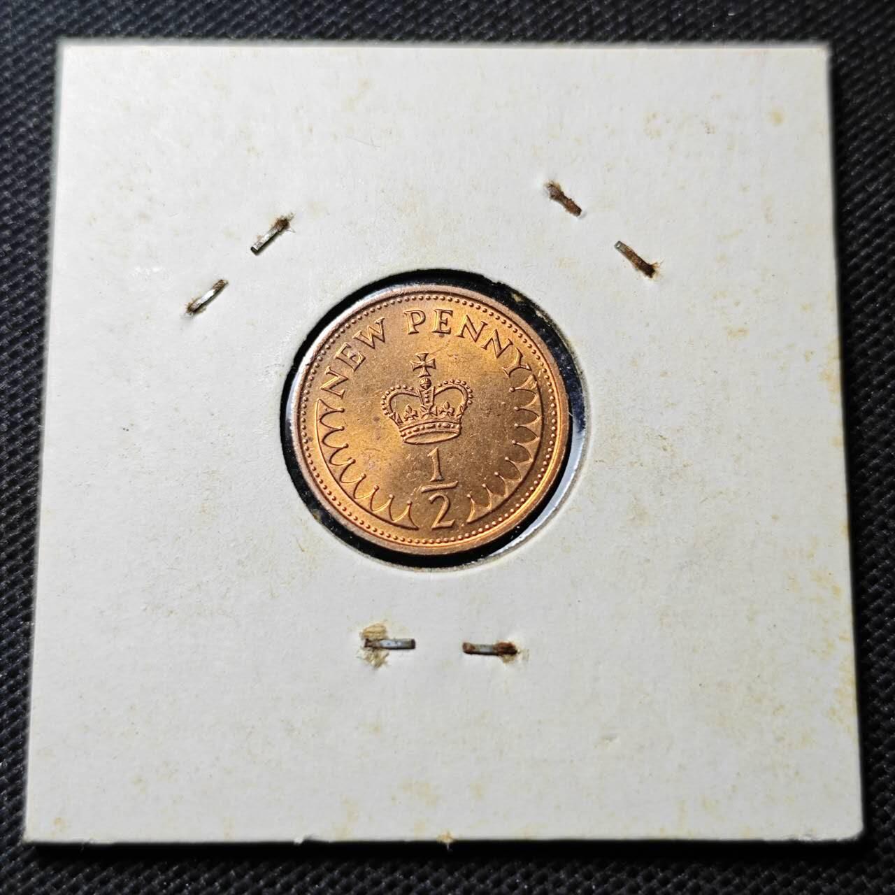 KK钱币收藏小铺  第369场  2月预留时间 周末发货  英国半便士铜币 好品