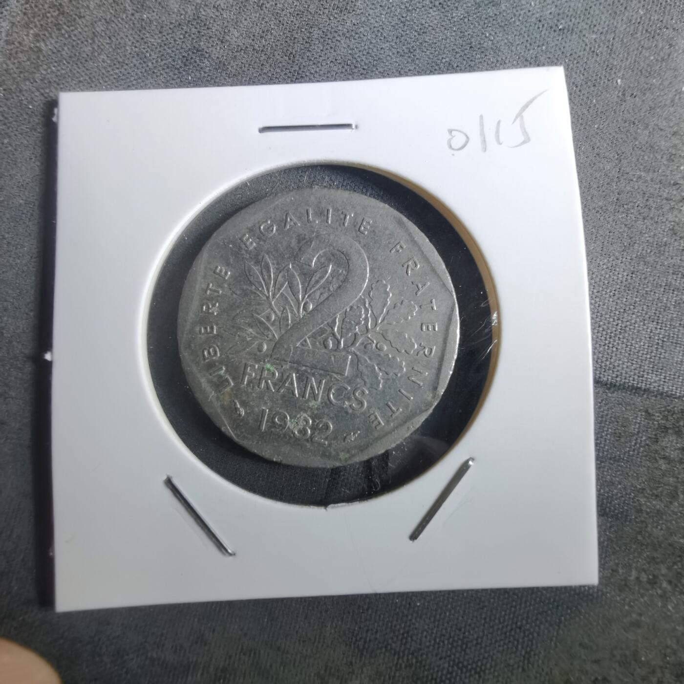 沼泽如烟--第901场 法国1982年2法郎