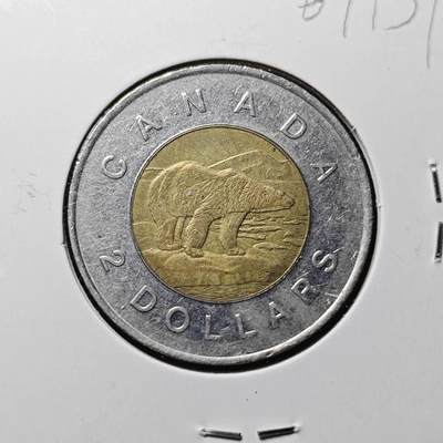 KK钱币收藏小铺  第369场  2月预留时间 周末发货 -  加拿大2元