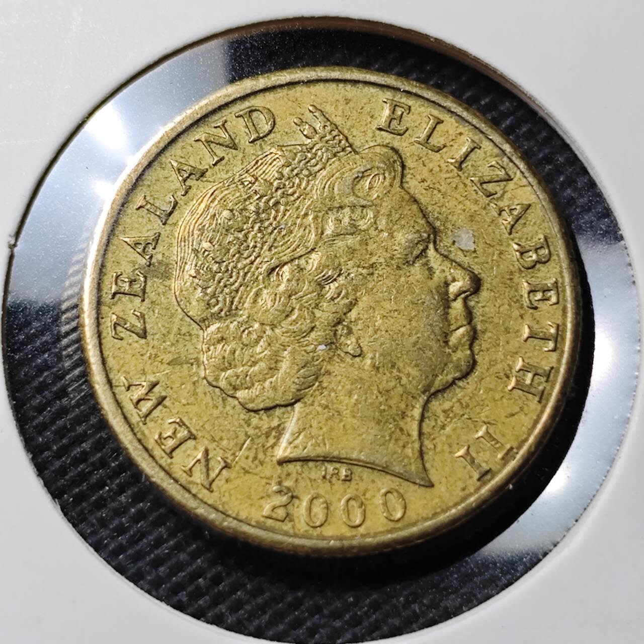 KK钱币收藏小铺  第369场  2月预留时间 周末发货  新西兰1元