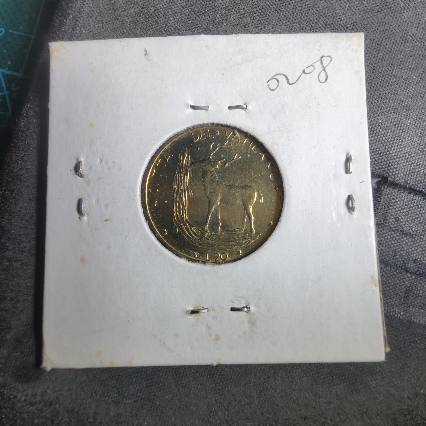 沼泽如烟--第902场 梵蒂冈20里拉