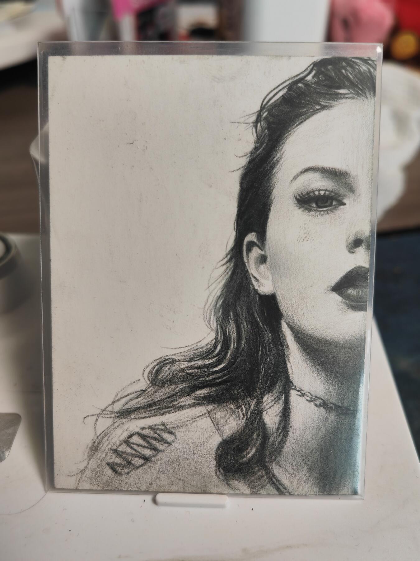 阳大大卡牌拍卖第82期（持续收拍品，周五晚上九点截拍，进群福利早知道） 【手绘卡】知名画师 千安 洒脱