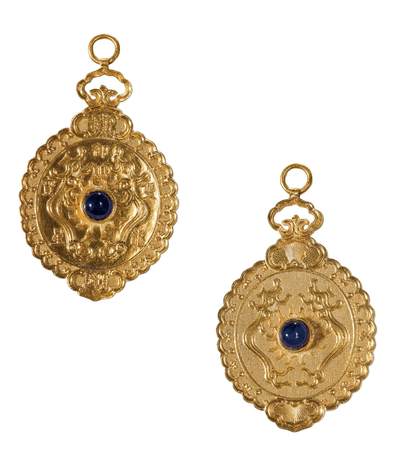 中新泰星2025年秋拍 徽章 纪念章及金银器专场 - 清代头版三等第一御赐双龙宝星勋章一枚