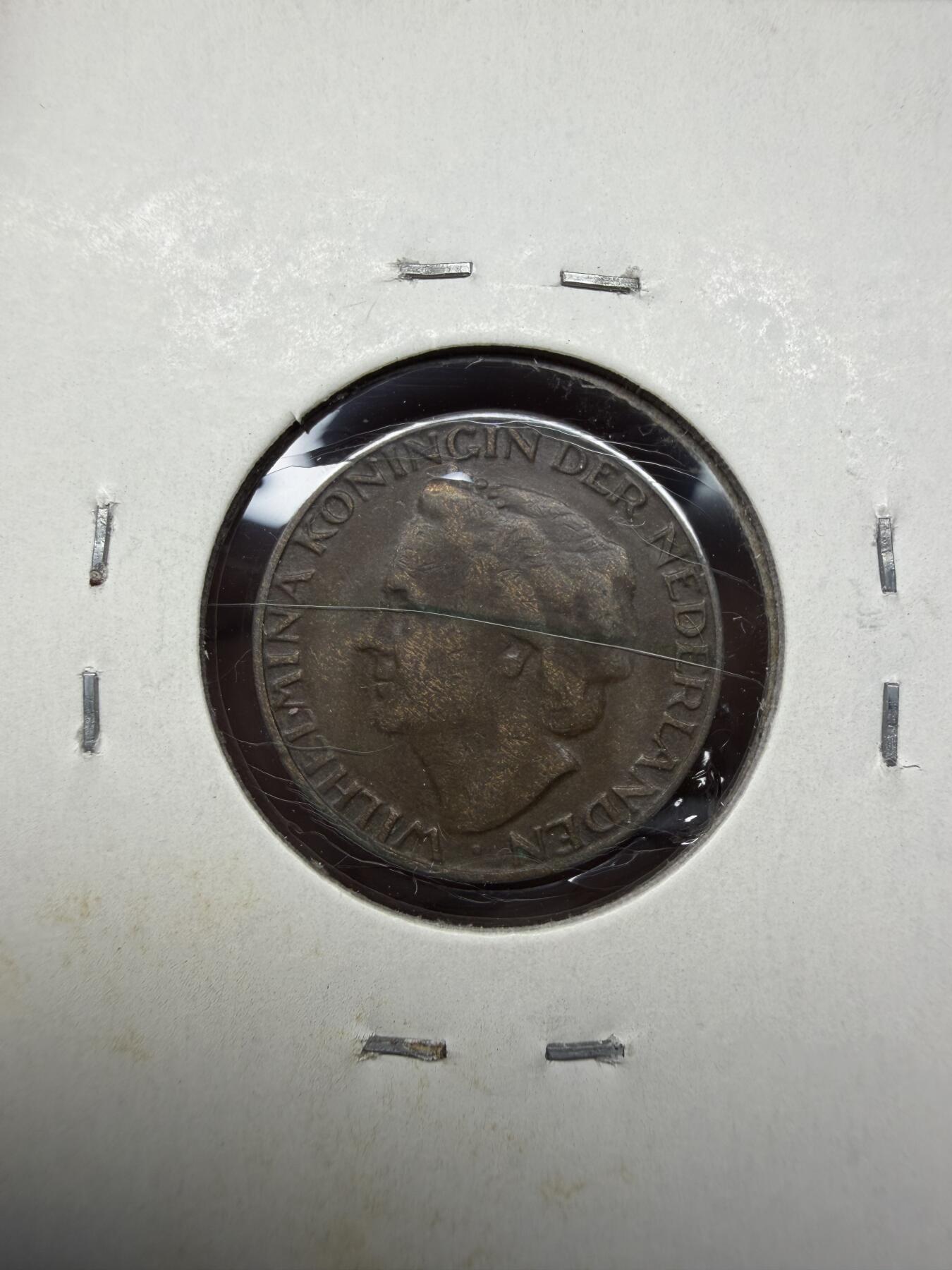 2025年集古藏今外币拍卖第十期-第6场—（总第286拍），可以寄存60天，满160元包邮。 1948年荷兰一分铜币