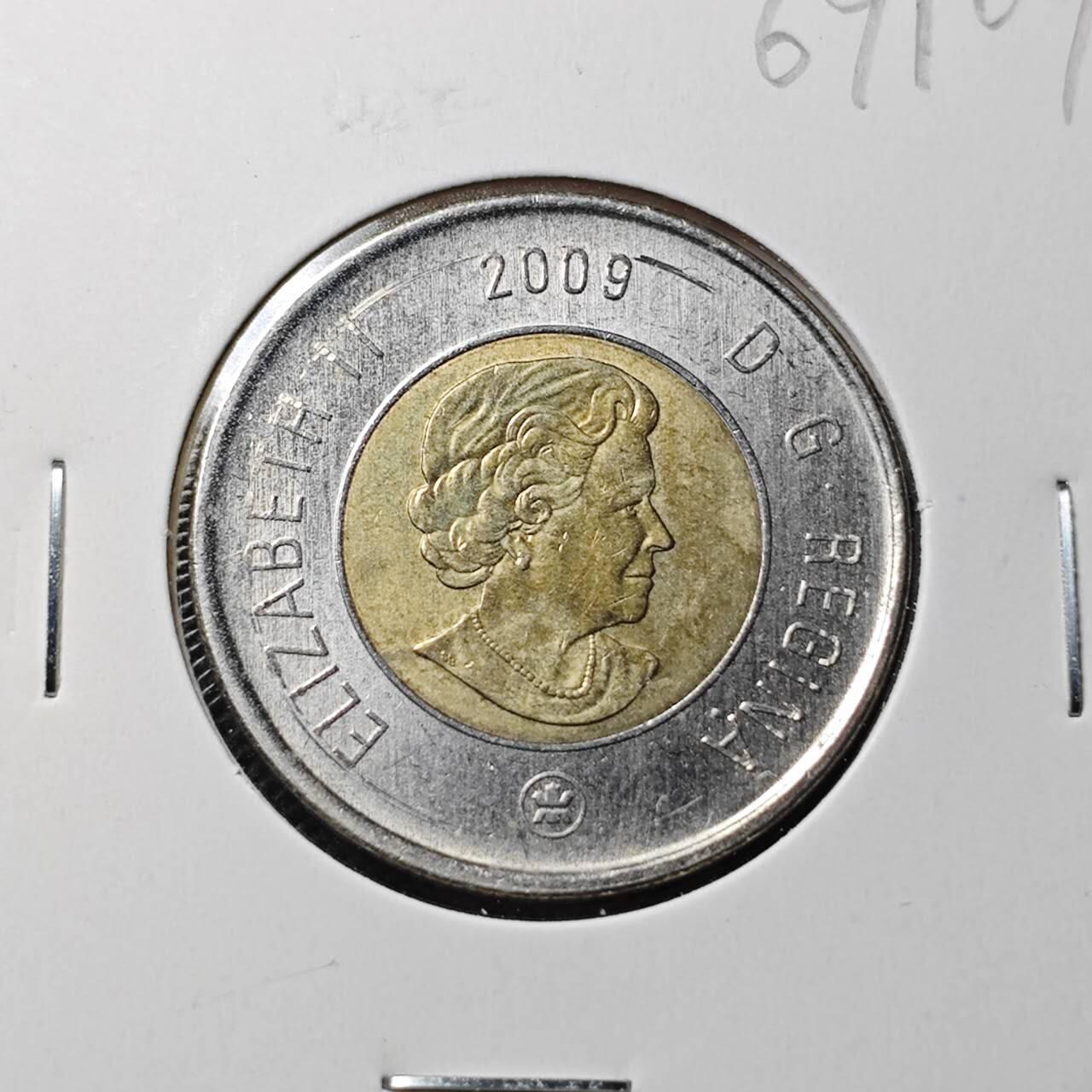 KK钱币收藏小铺  第369场  2月预留时间 周末发货  加拿大2元